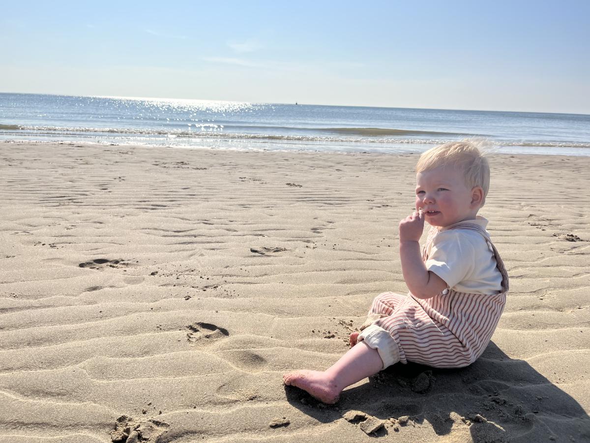 Tuur aan het strand